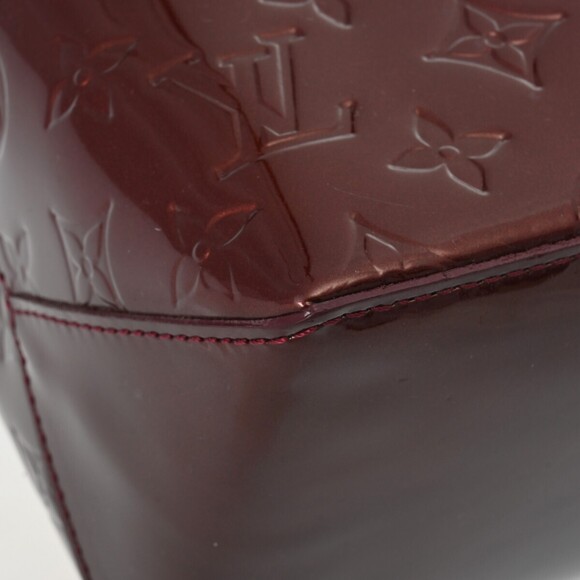 Louis Vuitton Vernis Wilshire Tote Rouge Fauvist Purple Handbag - Picture 6 of 11